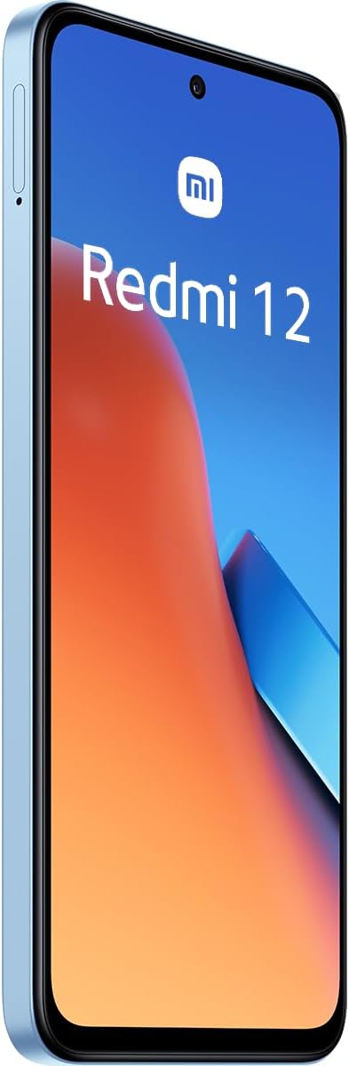 Xiaomi Redmi 12 4G 4GB RAM 128GB Sky Blue Black, Black