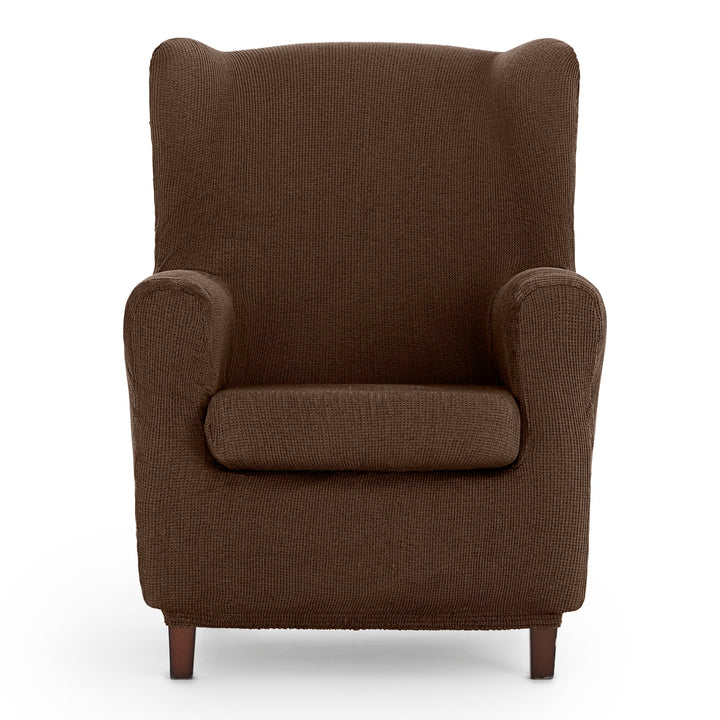 Eysa Ulises elastisch Sofa überwurf ohrensessel, Polyester-Baumwolle, 07-braun, 37 x 5 x 29 cm, 07-b
