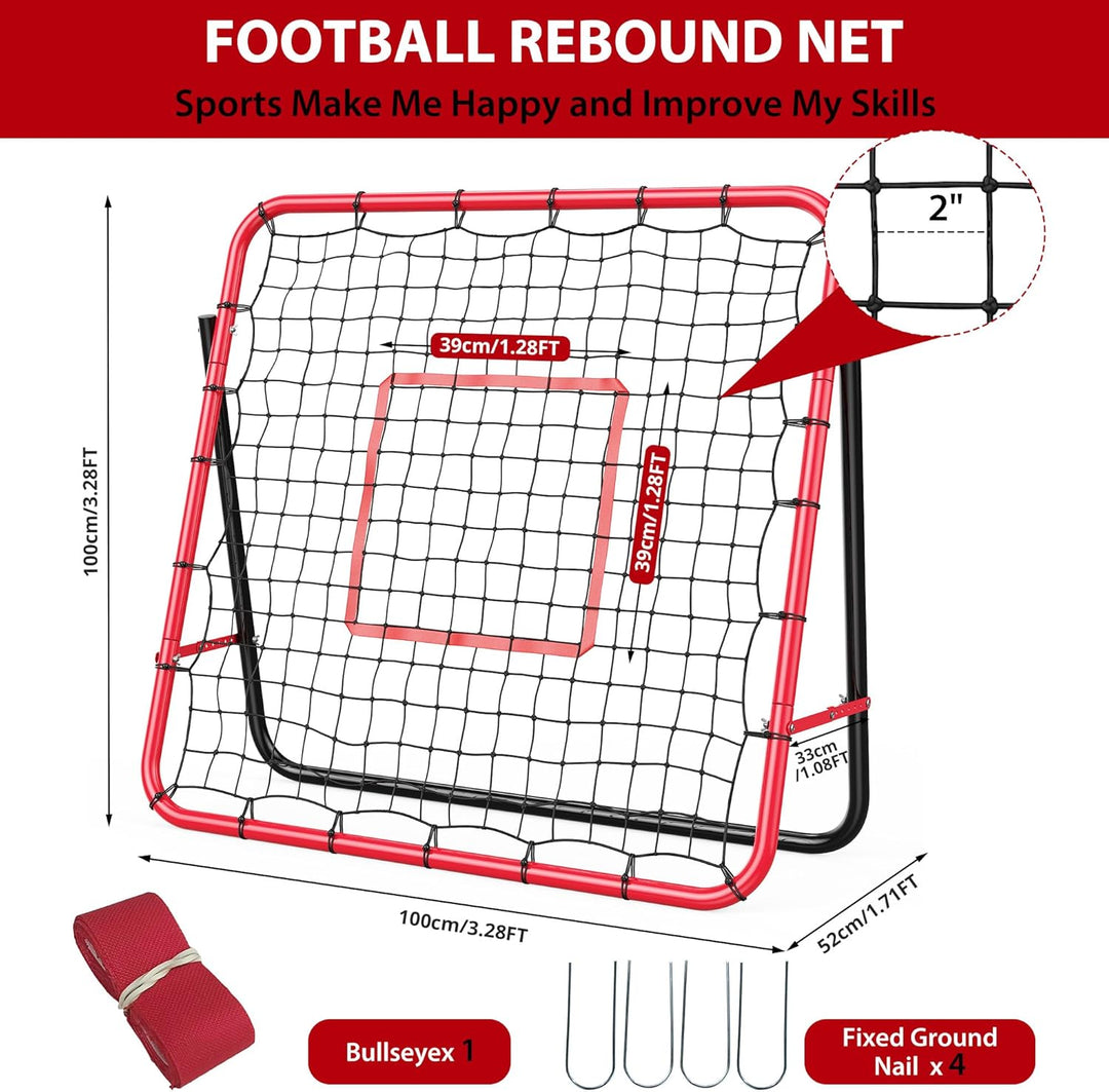 Fussball Rebounder, Rebound Netz | Prellwand | Hilfsmittel Und Ausrüstung Für Das Geschicklichkeitst
