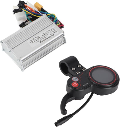 BuyWeek Elektroroller Controller Kit, 20A 48V E-Scooter Motor Controller Elektromotorsteuerung mit T