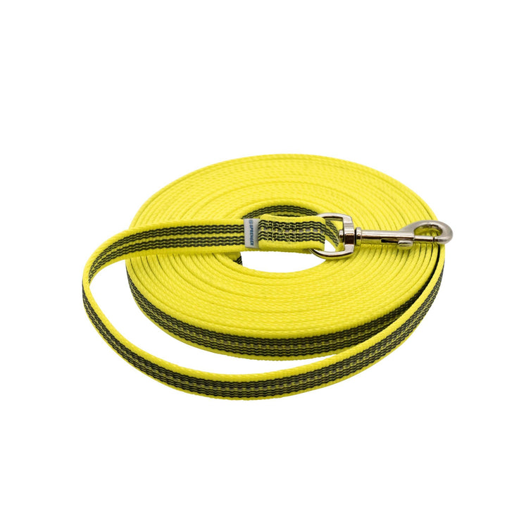 Gummierte Suchleine ohne Handschlaufe - neon gelb, 10 m 10 m neon gelb, 10 m neon gelb