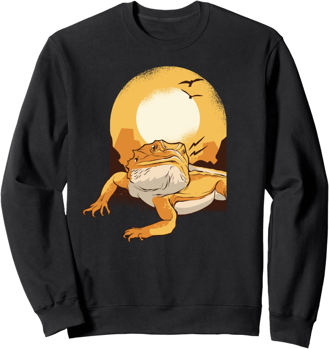 Bearded Dragon Reptiles Pet Lizard Sweatshirt