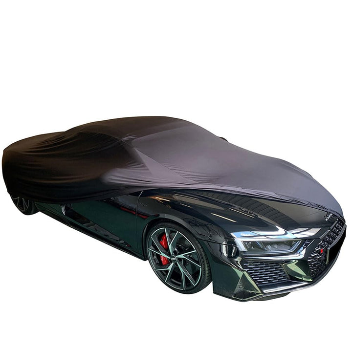 Star Cover Indoor Autoabdeckung passend für Audi R8 Coupe Cover SUPER Soft Stretch