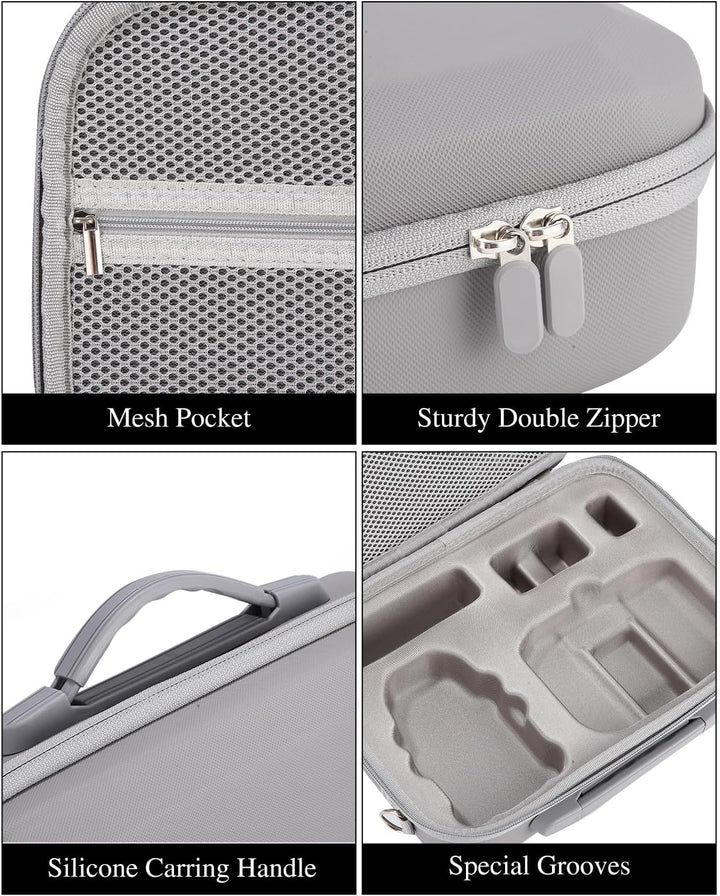 Tasche für DJI Mini 4K/2 SE Drohne, Tragbare Tragetasche für RC-N1C Fernsteuerung, Propellerhalterun