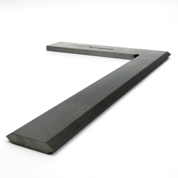 PIMALDAUM® Anschlagwinkel 250 * 160 mm Haarwinkel 90°-Flachwinkel mit 90°-Phase, INOX, für Prüf-, Ri