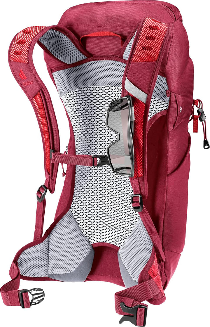 deuter AC Lite 16 Wanderrucksack (Modell 2024) 16 L Cherry-masala Einfarbig, 16 L Cherry-masala Einf