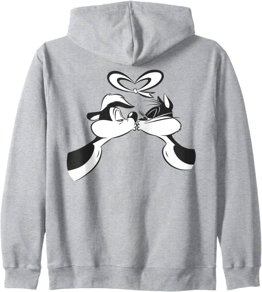 Looney Tunes Pepe Le Pew Valentinstagskuss Kapuzenjacke