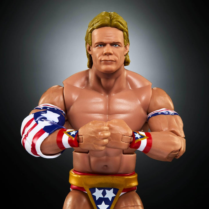 Mattel WWE Elite Collection Actionfigur, SummerSlam Lex Luger Sammlerstück mit Zubehör & Schiedsrich
