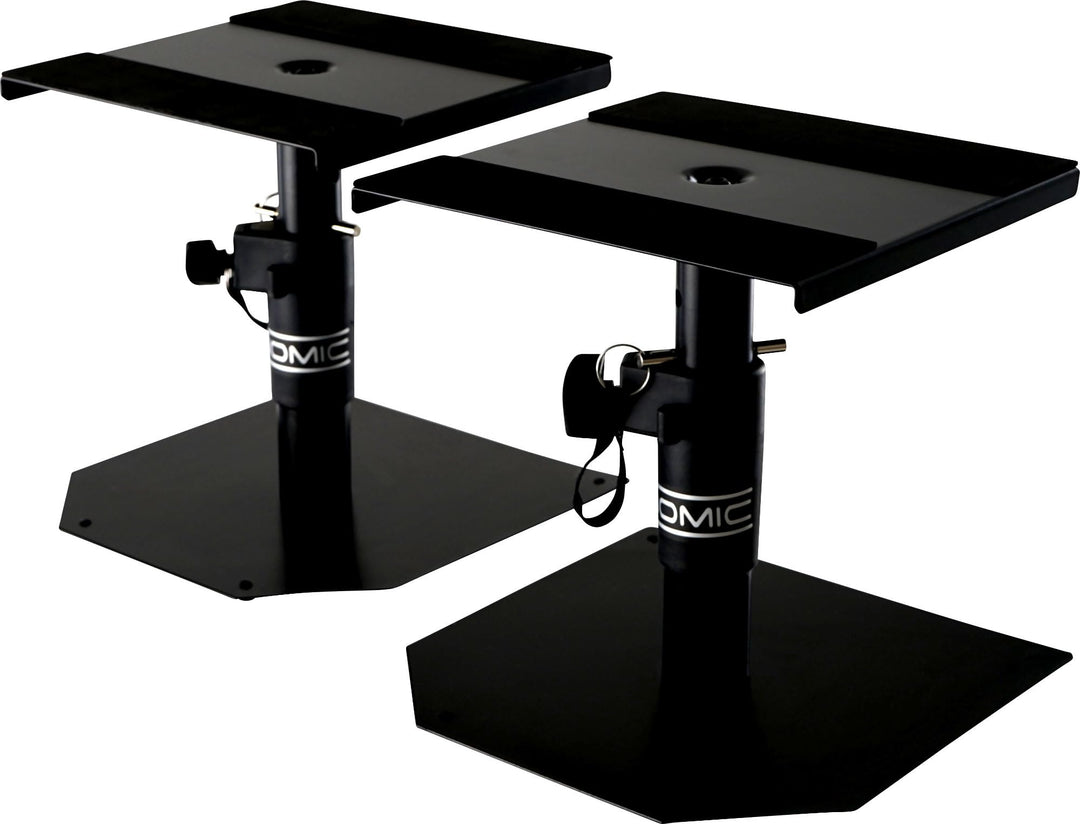 Pronomic SLS-15 Tischstative für Studio Monitore (2 stabile Boxenstative für Studiomonitore, niedrig