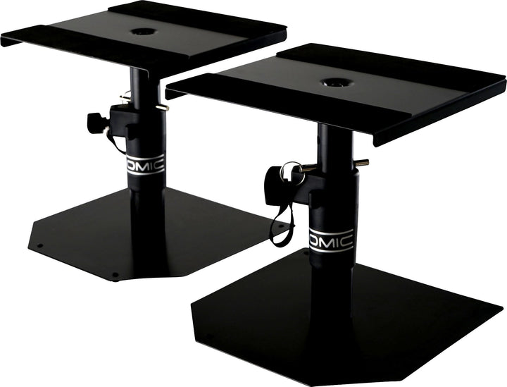 Pronomic SLS-15 Tischstative für Studio Monitore (2 stabile Boxenstative für Studiomonitore, niedrig