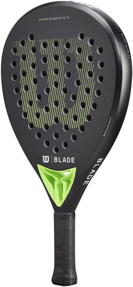 Wilson Elite TX V2 Padel Racquet WR104611U, Unisex Paddle Rackets, Black, 2 EU