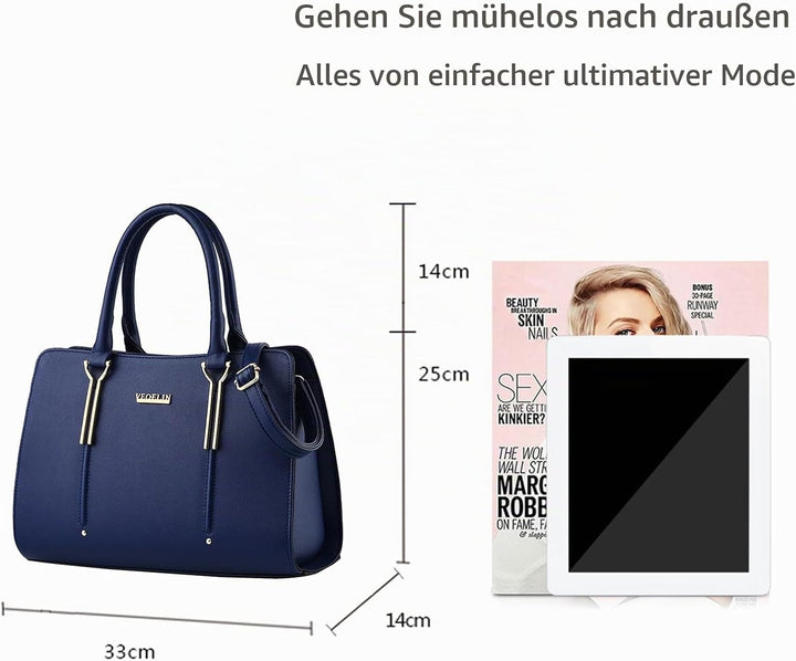 Nicole&amp;Doris New Präge Mode Wilde Reisetaschen Mädchen-Schule-Taschen Rucksäcke PU-Leder-Handtasche