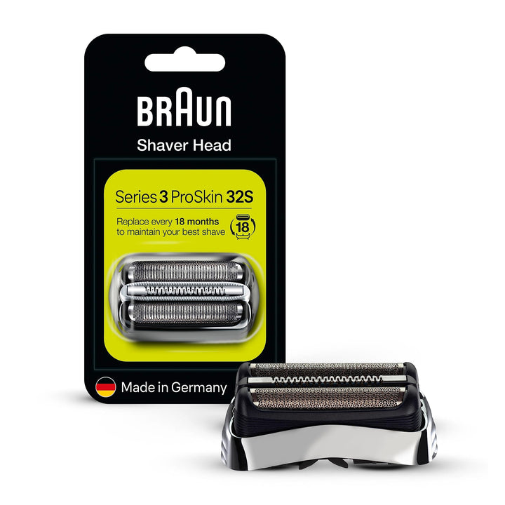 Braun Series 3 ProSkin Scherkopf, Elektrorasierer Ersatzscherteil für Rasierer Herren, Made in Germa