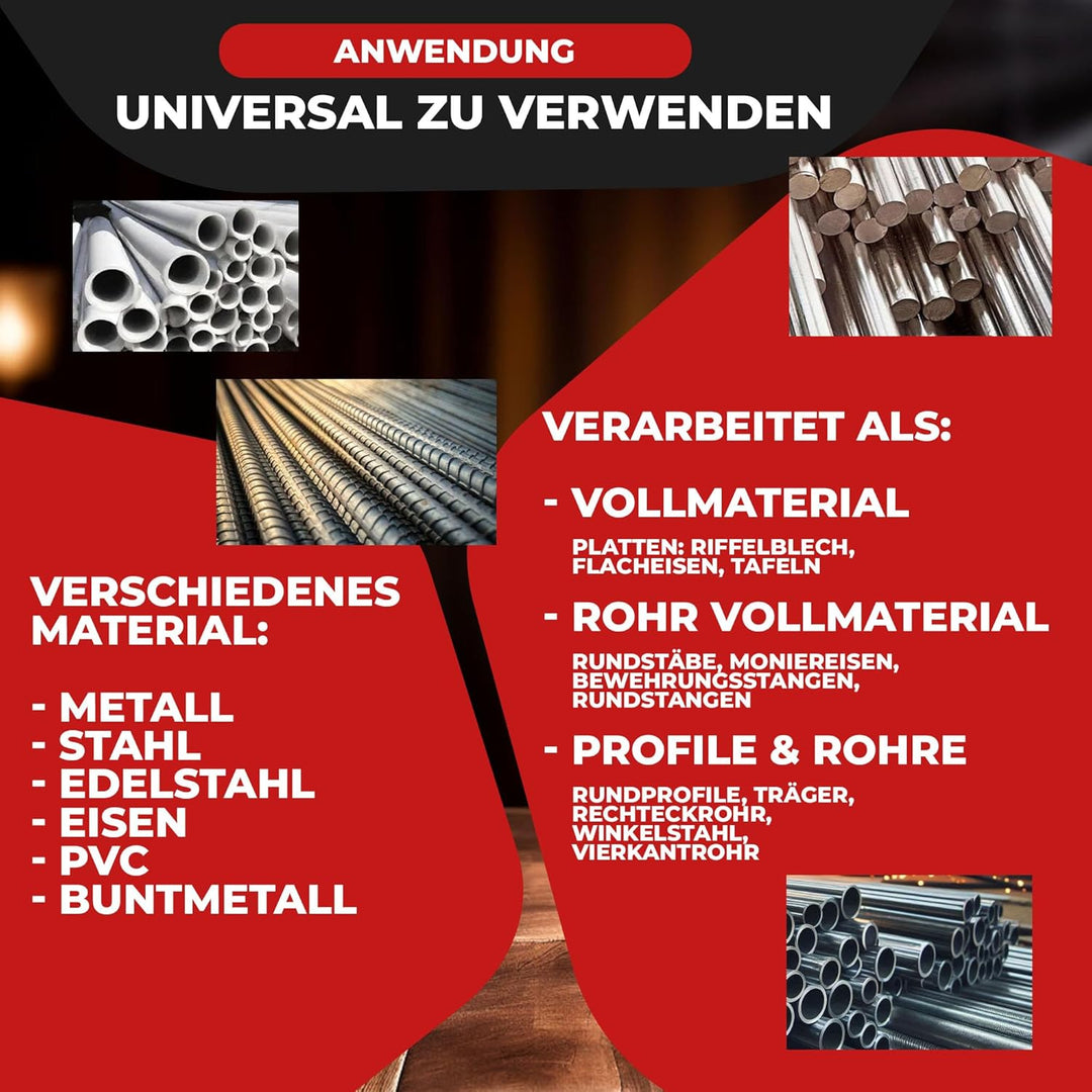 100 x Wilhelm Trennscheiben Ø 125 Edelstahl Metall Stahl Inox Blech Flexscheiben Extradünn