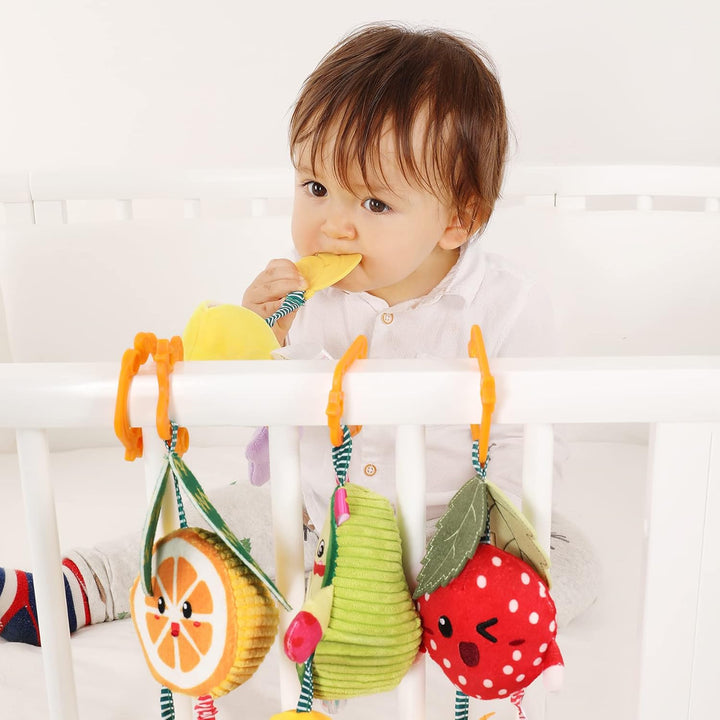 TUMAMA Babyspielzeug 6 Monate Soft Rassel Kinderbett Kinderwagen Kinderwagen Spielzeug für Neugebore