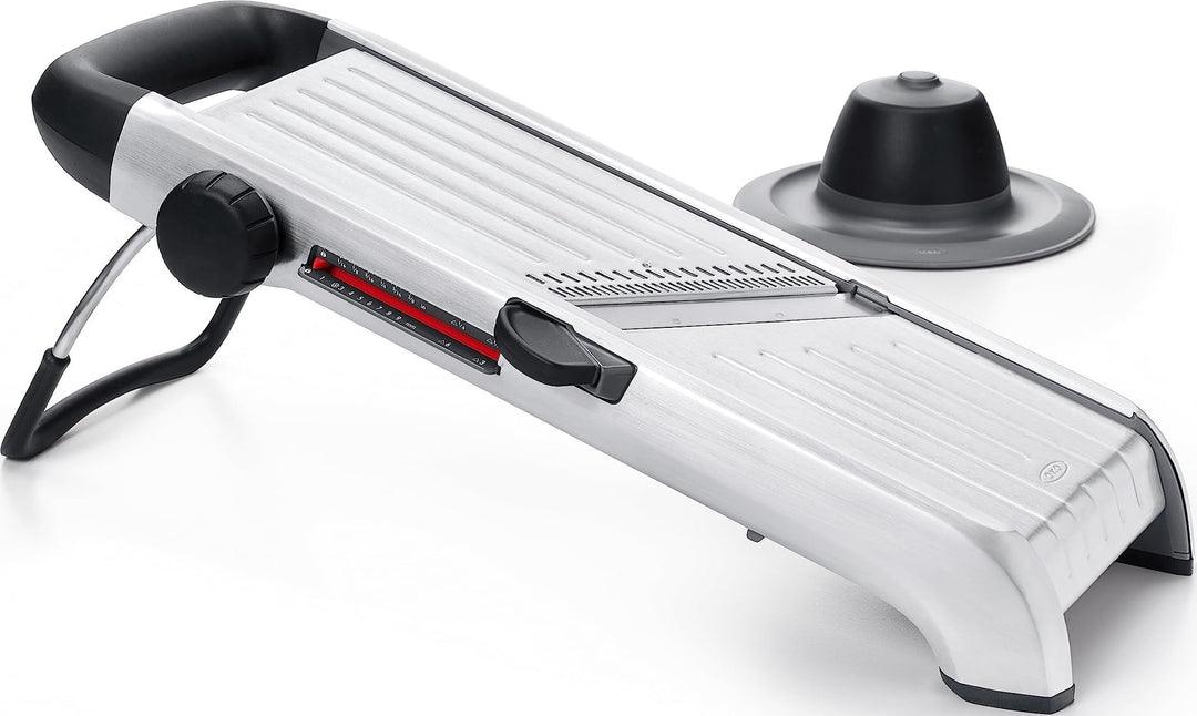 OXO Steel Profi-Obst- und Gemüsehobel aus Stahl 2.0 Single Stainless Steel, Single Stainless Steel