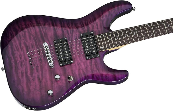 Schecter C-6 Plus Electric Magenta