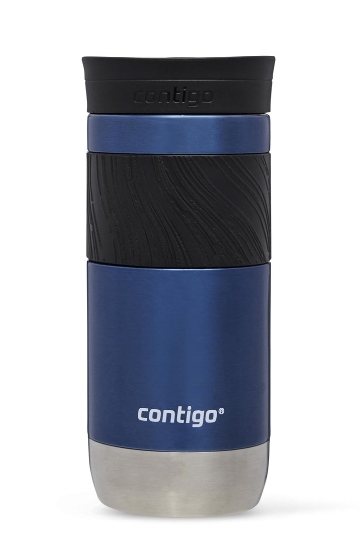 Contigo Byron 2.0 Thermobecher, Edelstahl Isolierbecher mit Snapseal Verschluss, Kaffeebecher to go,
