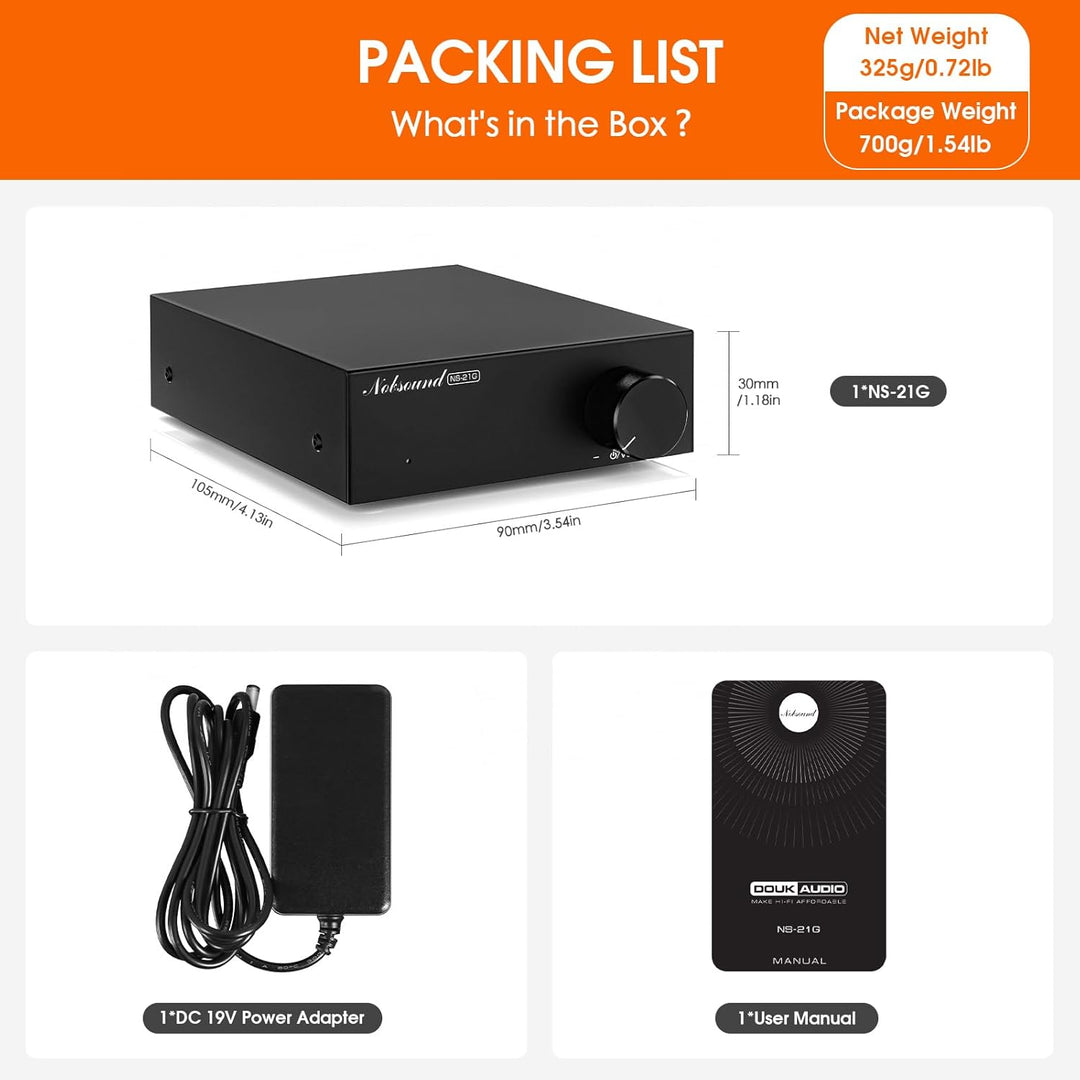 Nobsound Mini Mono Subwoofer Verstärker: 100W HiFi Verstärker mit TPA3116 & Tiefpassfilter für Heimk