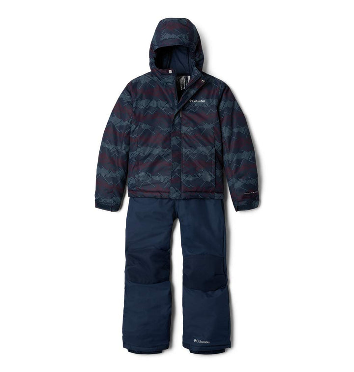Columbia Buga Set für Kleinkinder, XXS Coll Navy Dotscape Print/Coll Navy, XXS Coll Navy Dotscape Pr