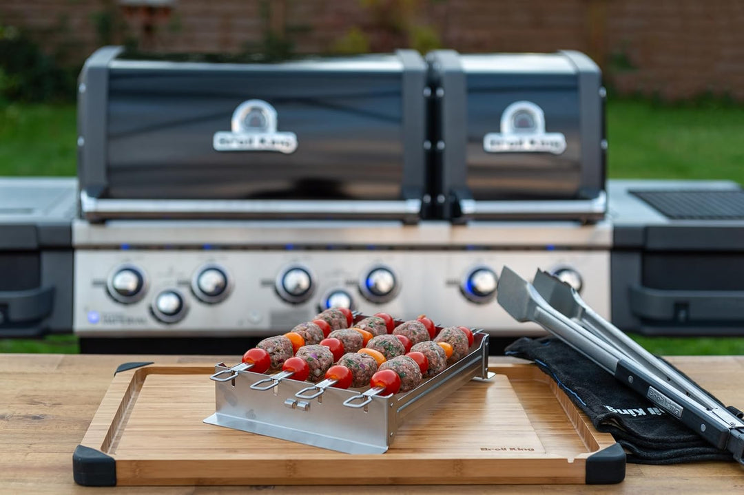 Broil King Spiessgestell Grill-/Grillzubehör, Edelstahl, 5 x 5 x 5 cm