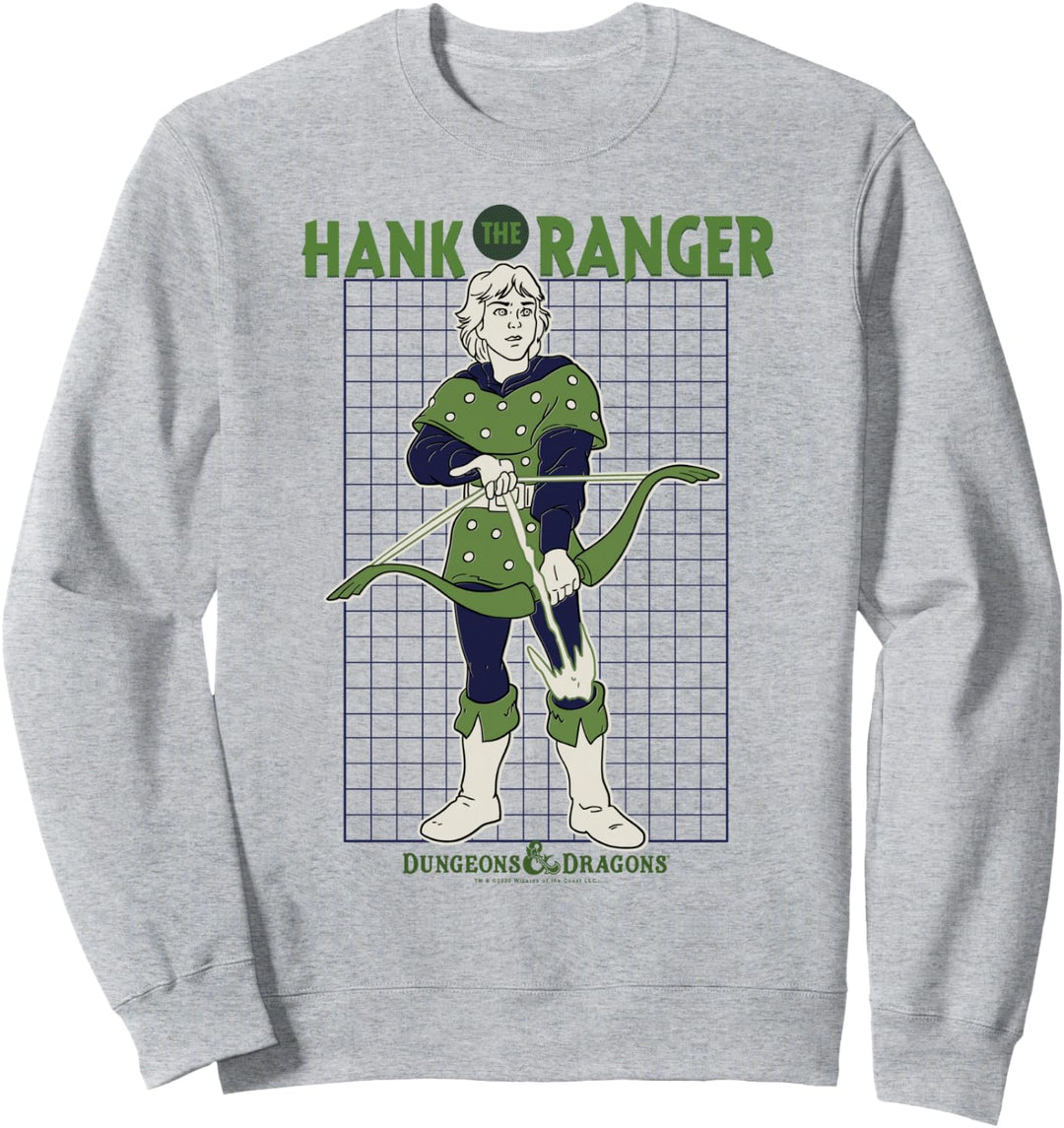 Dungeons &amp; Dragons Hank The Ranger Grid Portrait Sweatshirt