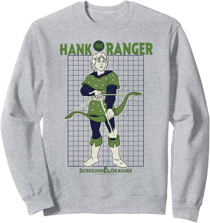 Dungeons &amp; Dragons Hank The Ranger Grid Portrait Sweatshirt