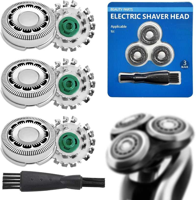 3 Stück SH90/72 Ersatzscherköpfe Kompatibel mit Philips, für Series 9000(S9xxx) 8000(S8xxx) SW97xx R