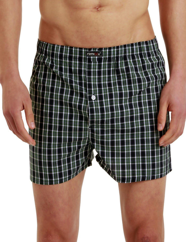 REMIXX Herren Boxershorts 6er Pack American Style Webboxer Übergrössen L / 6
