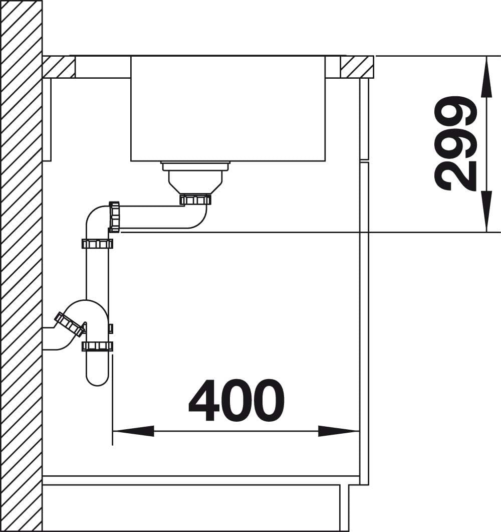 BLANCO LEMIS 6-IF | Edelstahl | Einbauart: Einbau von Oben & Flächenbündig | mit Ablauffernbedienung