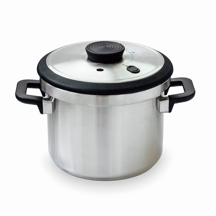 Lacor - 71786 - Superschneller Schnellkochtopf mit hitzebeständigen Sicuro Griffen - Induktion - Ede