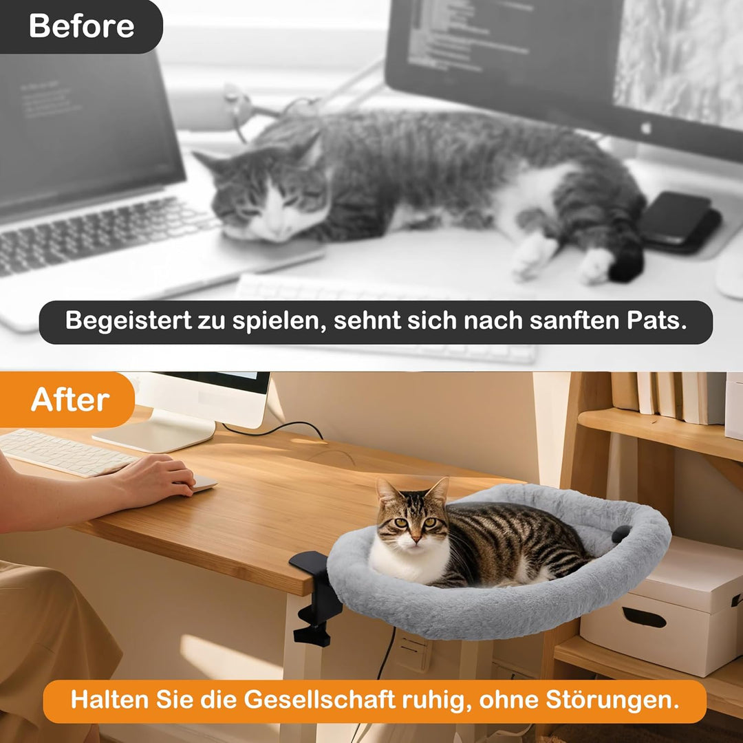 Hängebett für Katzen 90° Foldable Katzenbett Katzenliege Katzenhängematte katzenkorb zum schlafen Ka