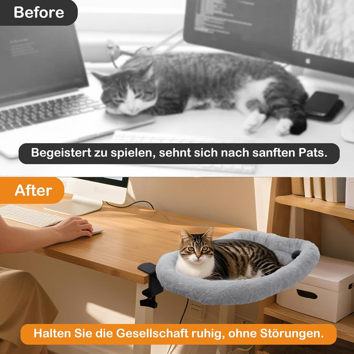 Hängebett für Katzen 90° Foldable Katzenbett Katzenliege Katzenhängematte katzenkorb zum schlafen Ka
