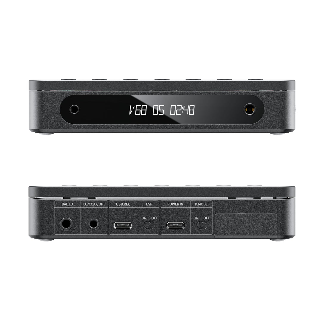 FiiO DM13 multifunktionaler tragbarer Stereo-CD-Player mit ausdauerndem Akku, unterstützt USB-Rippin