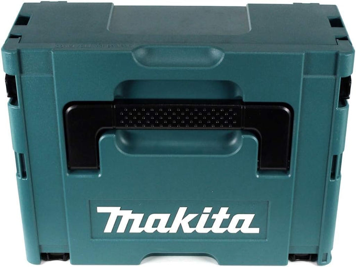 Makita DDF 485 RFJ 18 V Akku-Bohrschrauber mit 2 Akku 3 Ah + Ladegerät im Makpac