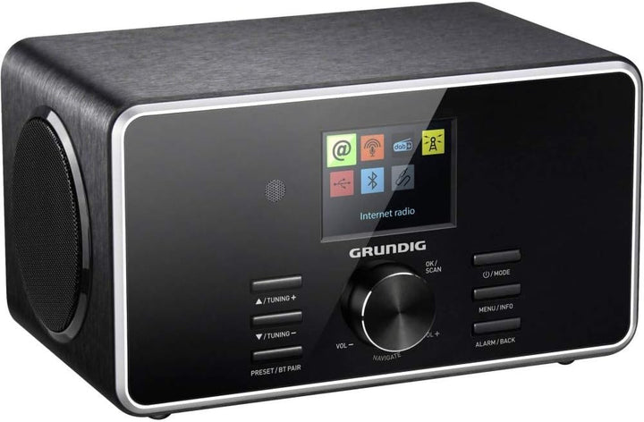 GRUNDIG GIR1120 DTR 5000 X Black, schwarz Schwarz Stereo 2.0 / All-in-one Single, Schwarz Stereo 2.0
