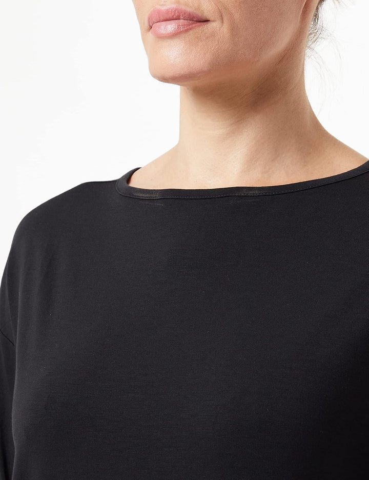 Champion Damen C-Sport Yoga L-s T-Shirt XS Schwarz, XS Schwarz