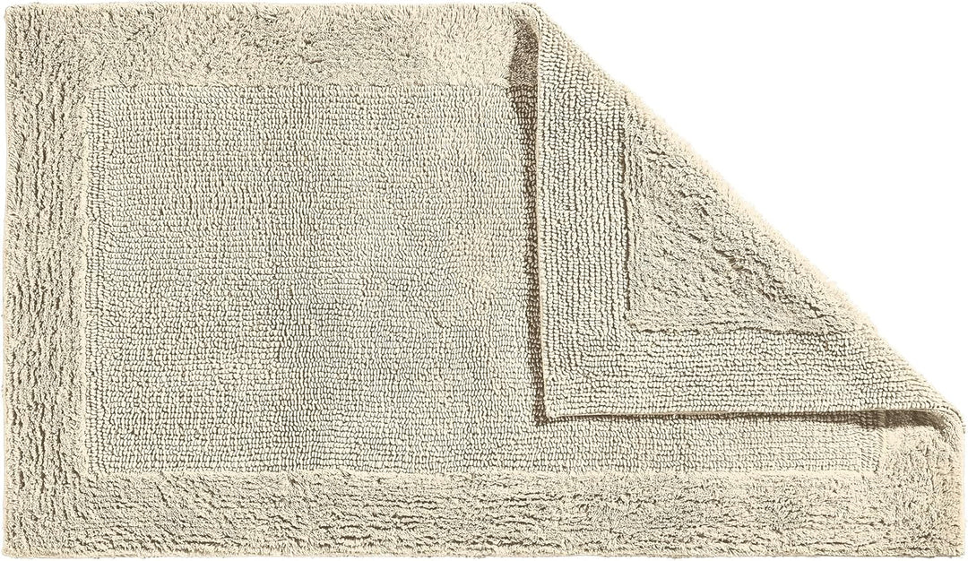Erwin Müller Badematte, Badteppich Uni Serie Stuttgart beige Grösse 60x100 cm - extra dick, hohe Sau