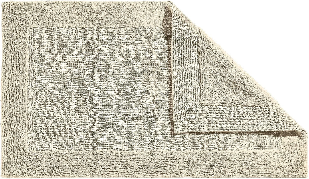 Erwin Müller Badematte, Badteppich Uni Serie Stuttgart beige Grösse 80x150 cm - extra dick, hohe Sau