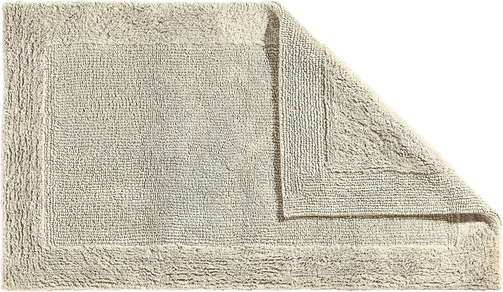 Erwin Müller Badematte, Badteppich Uni Serie Stuttgart beige Grösse 60x100 cm - extra dick, hohe Sau