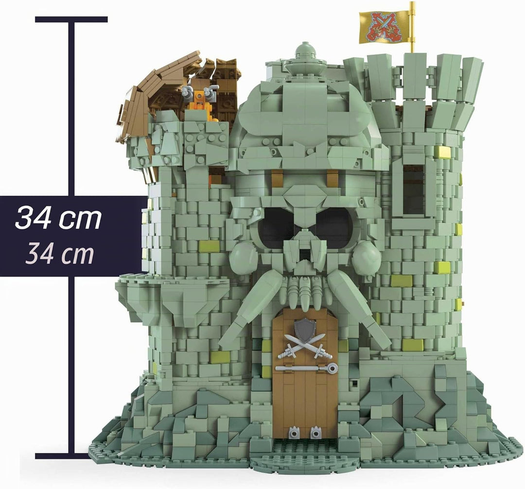 MEGA Construx GGJ67 - Masters of the Universe Castle Grayskull Bauset mit 3508 Bausteinen ab 14 Jahr