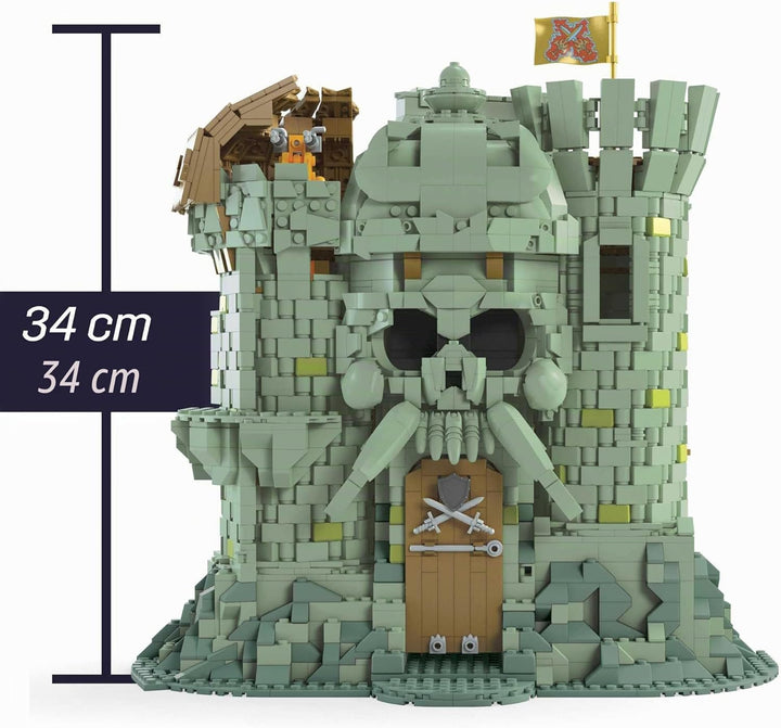 MEGA Construx GGJ67 - Masters of the Universe Castle Grayskull Bauset mit 3508 Bausteinen ab 14 Jahr