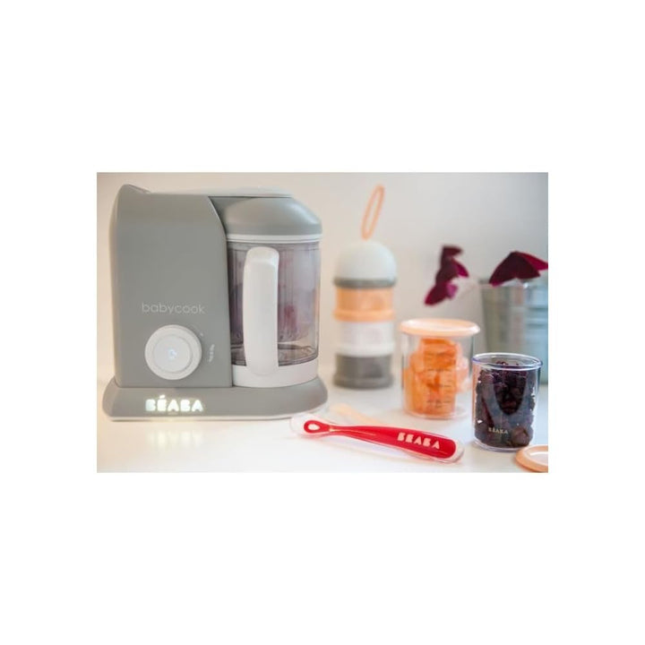 BÉABA - Babycook Solo - 4 in 1 Babynahrungszubereiter - Schonender Dampfgarer - Schnelles Dampfgaren