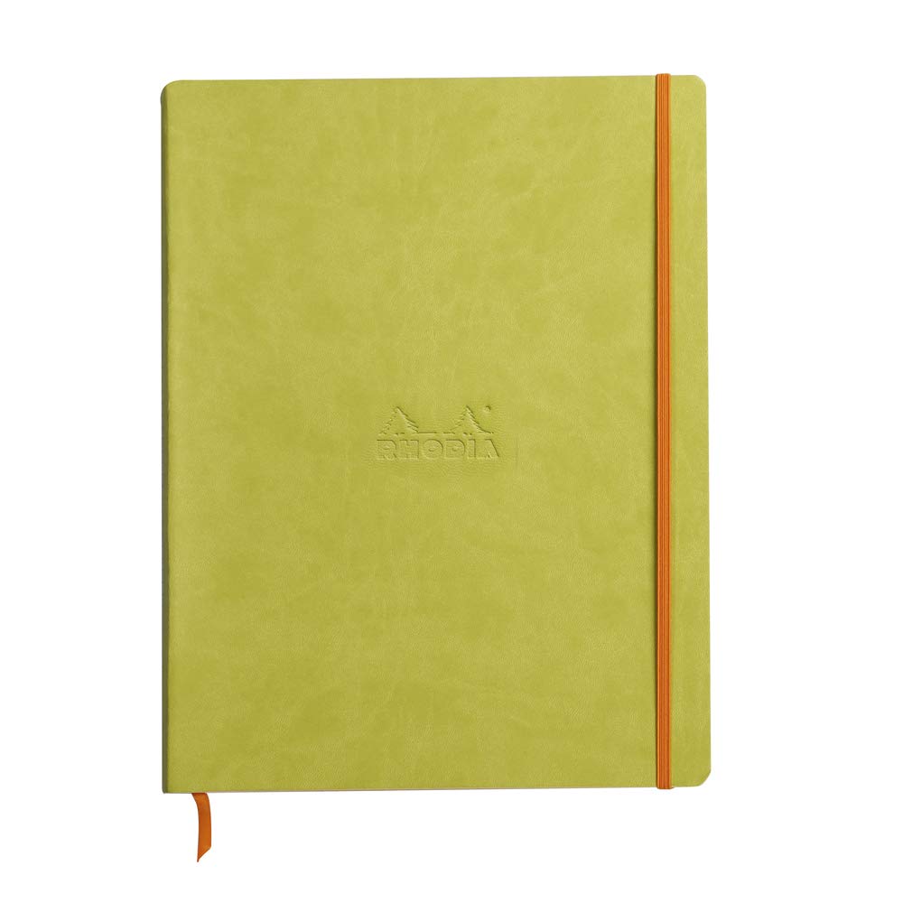 Rhodia 117706C Rhodiarama Notizbuch (mit weichem Deckel in Format DIN A4+, 220 x 297 mm, 80 Blatt, m