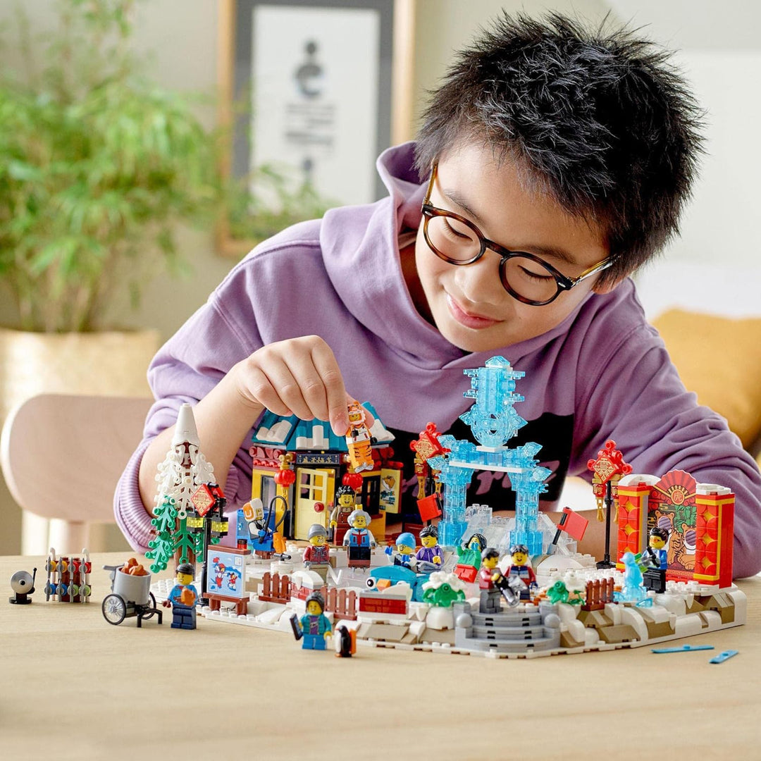 LEGO 80109 Mondneujahrs-Eisfestival Chinese New Year Set Lunar New Year Ice Festival