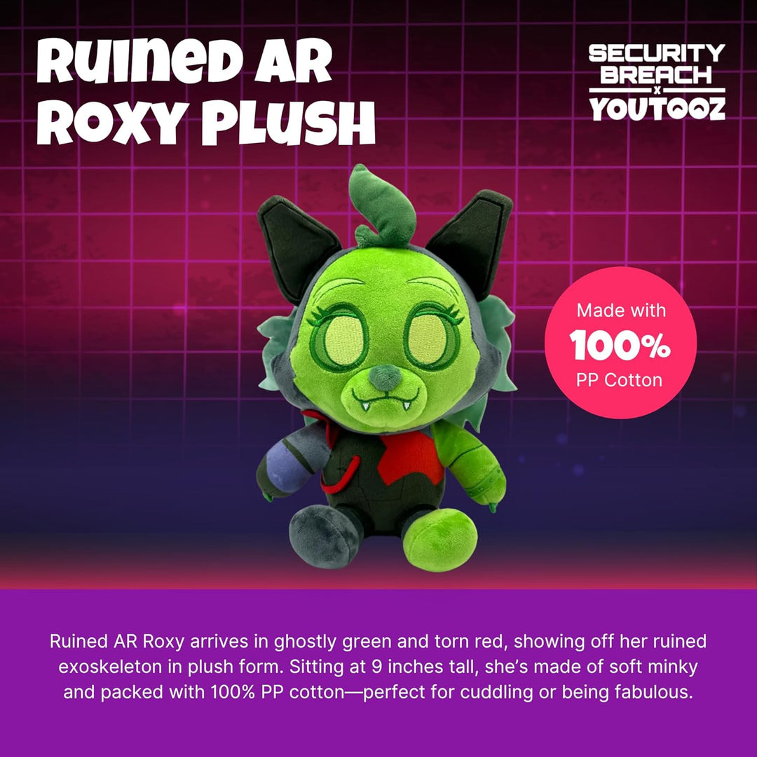Youtooz Five Nights at Freddy's: Ruined AR Roxy Plüsch, 22,9 cm