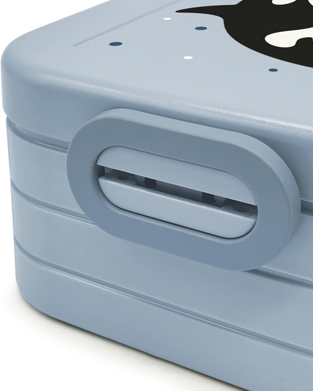 printplanet® Personalisierbare Brotdose „Layout Orca“ – Lunchbox/Bento Box von Mepal – mit eigenem N