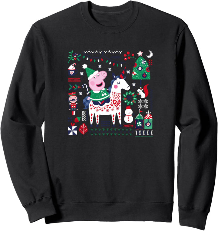 Peppa Pig Christmas Horse Sweatshirt