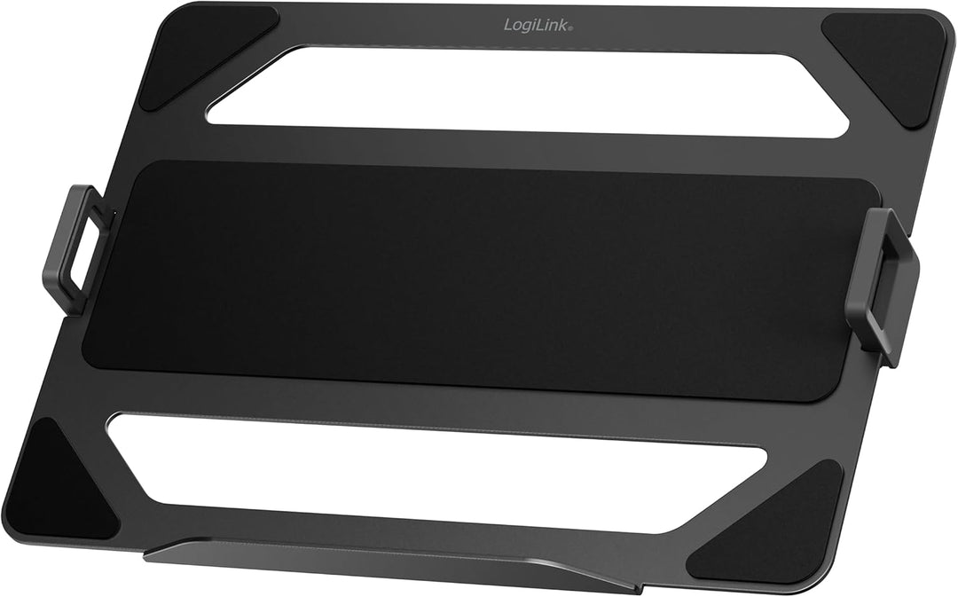 LogiLink BP0203 - Laptop Halterung für Monitorarme, passend für Geräte von 11,6–17,3", max. 9 kg