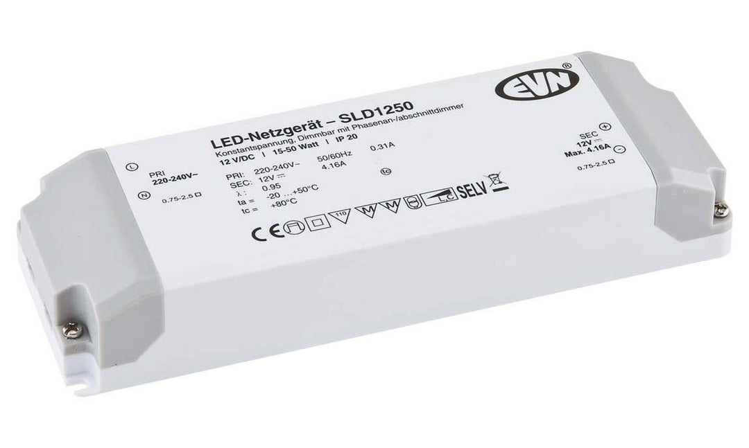 EVN SLD1250 LED-Trafo Konstantspannung 12 V/DC dimmbar